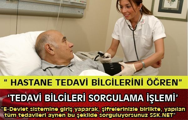 E-Devlet tedavi bilgileri sorgulama işlemi nasıl yapılıyor ?